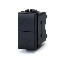 Compatibile bticino livinglight living international serranda nero pulsante doppio
