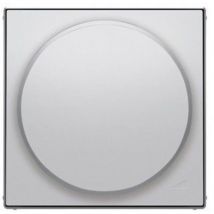 Pulsante regolatore rotativo coperchio argento Niessen sky 8560.2 pl