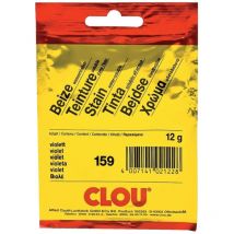 Clouth - clou Beize wasserlöslich Violett Nr. 159 für Wasser zum selbst ansetzen 12g