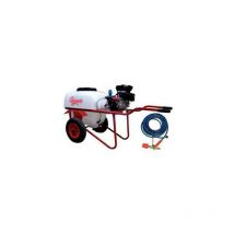 Campeon - Pulvérisateur brouette de pulvérisation thermique 2,5 cv 100 litres 2 roues