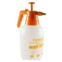 HOTECHE pulverizador a presion 2 litros , Pulverizador de mano a presión Capacidad de 2 litros Blanco y amarillo.