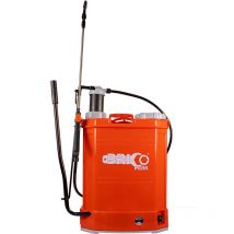 Bricoferr - Pulvérisateur 2en1 Manuel et Batterie Avec Régulateur , Capacité 16 L