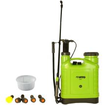 Vito Garden - Pulvérisateur dorsal 16L vito pression manuelle Spray et Jet Végetaux et Jardins accessoires 3 buses