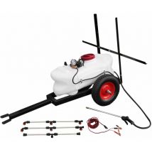 Pulvéristeur Pour Quad vtt 100L Avec Remorque Maxblast 12V Buses de Flèche Pulvérisation et Accessoires Fertilisants Pesticides Agriculture