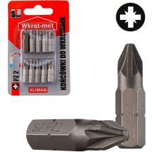 Punta de destornillador TIPO PZ2X25 - 10 UDS S2