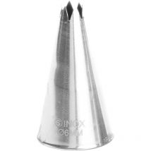 Punta de estrella para mangas pasteleras, acero, diámetro 6 mm - HENDI 551370