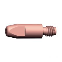 Punta di contatto a filo-Ø 1,2mm M 6 L.28mm CuCrZr A.BINZEL (Per 10)