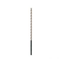 Punta Elicoidale Extra Lungo, Coda Cilindrico, Din 1869 Tipo Di Tf, In Acciaio Ad Alta Velocità, Finitura Lucida, ø H8 3,00 Mm Di Lunghezza. Totale