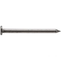 Punta in acciaio lucido Viswood a testa piatta1,2x20 mm (Scatola da 100g)
