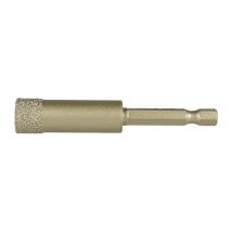 Punta per gres fine Cera Expert Accuspeed D.12mm totale L.80mm chiaro