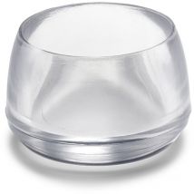 Punta tonda esterna trasparente ø16mm blister 8 unità Inofix