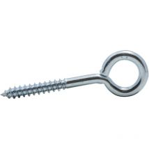 Piton filettato zincato per legno Viswood3x16mm (confezione da 12 ganci)