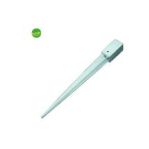 Puntale in acciaio SKB palo zincato porta pilastro 7x7 cm