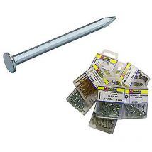 Wurko - puntas hierro 2.4x50 mm cabeza plana 2233 blister 30 , Puntas de hierro cabeza plana 2233Tamaño 2.5x50mmBlister con 30 unidades.