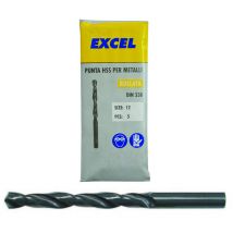 Excel - Punte hss rullate per ferro - ø mm.4,5