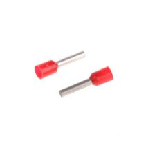 Puntera Hueca Preaislada 1mm rojo (100uds.)