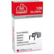 Punti per cucitrice da tavolo m. 126 cf. 10000 pz