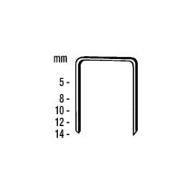 Graffe per graffettatrici portatili 5000 pz – Acciaio galvanizzato – Serie 108 mm – Barbero