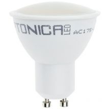 Punto led 7W GU10 Angolo bianco 110° Optonica Premium - Bianco Hot 2700K