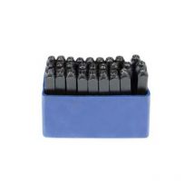 Punzoni in acciaio serie da 27 lettere - mm.6 1 pezzi Doc Utensili