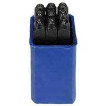 Punzoni in acciaio serie da 9 numeri - mm.3 1 pezzi Doc Utensili