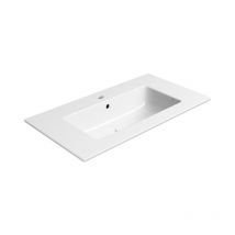 GSI - pura lavabo en céramique mince 82x46cm, blanc ExtraGlaze