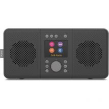 Radio internet estereo elan connect con dab y bluetooth stone grey negro radio internet compacta con pantalla a color usb bluetooth y dab oferta