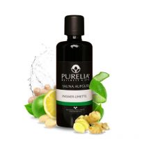 Saunaaufguss Konzentrat Ingwer-Limette 100 ml natürlicher Sauna-aufguss - Purelia