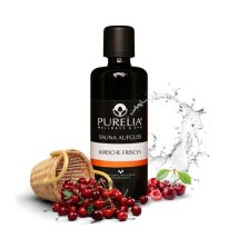 Saunaaufguss Konzentrat Kirsche frisch 100 ml natürlicher Sauna-aufguss - reine ätherische ö - Purelia