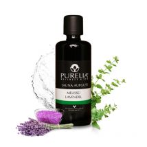 Saunaaufguss Konzentrat Melisse-Lavendel 100 ml natürlicher Sauna-aufguss - reine ätherische - Purelia