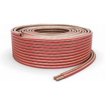 Lautsprecherkabel, 2x1,5 mm², 10 m, transparent, ofc - Purelink