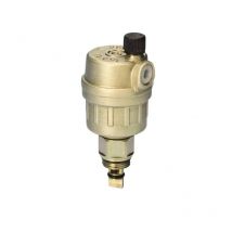 Pettinaroli - Purga de aire automática 12x17 (3/8') con válvula de aislamiento para colector