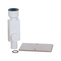 Purgeur de condensats en polypropylène blanc Ø 32