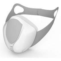 Mascarilla eléctrica de filtración hepa - Gris y blanco