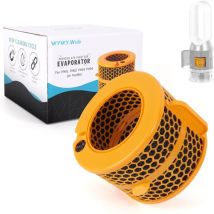 Purificateur d'air en fibre de carbone pour Dyson Pure Humidify+Cool PH01 PH02 PH03 PH04 PH3A Purifier Filtre à charbon de rechange, Evaporateur
