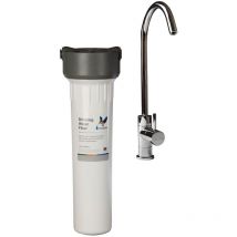 Doulton - Purificateur d'eau hip sous évier avec cartouche ultracarb et robinet eau pure certifié nsf