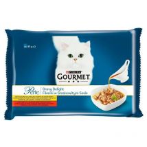 Purina Purina grmt Nourriture pour Chat Perle Poulet Boeuf 4 x 85 g (7613037552652)