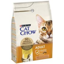 Cat Chow - Croquettes pour chats adultes riches en Poulet 3KG purina Purina
