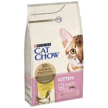 Croquettes pour chatons riche en poulet 1.5KG Purina cat chow Purina