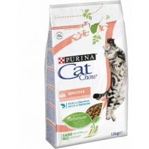 Sensitive Gatto Crocchette ricco in Salmone 1,5 kg - Cat Chow