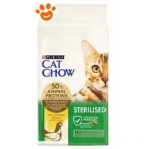 Gatto Sterilised Pollo 1,5 - 10Kg purina - size 10 Kg - Cat Chow