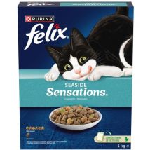 Felix Seaside Sensations Saumon - croquettes pour chat - 1 kg - Purina