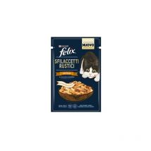 Felix Sfilaccetti Rustici per Gatti Adulti da 80 gr Pollo - Purina