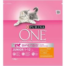 Croquettes Junior pour Chaton au Poulet Purina one 1.5KG Purina