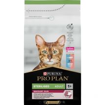 Purina Pro Plan Optisavour per Gatti Adult Sterilised da 1,5 Kg Merluzzo con Trota