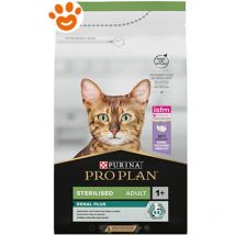 Purina Pro Plan Renal Plus per Gatto Sterilised da 1,5 Kg Tacchino