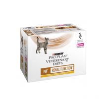 Purina Pro Veterinary Diets Katzes nf -Beutel -Beutel -Spielplan Katzen fЩr Katzen 10 x 85 g