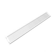 Zierabdeckung A06110000801TG0 bl 800 mm, Typ 11, abgewinkelte Ziergitter - Purmo