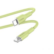 Icon Soft Cable – Kabel usb-c auf usb-c 1,5 m (Matcha Green) - Puro