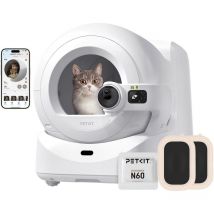 Purobot Ultra Robot litière automatique pour chat avec caméra et ia Petkit